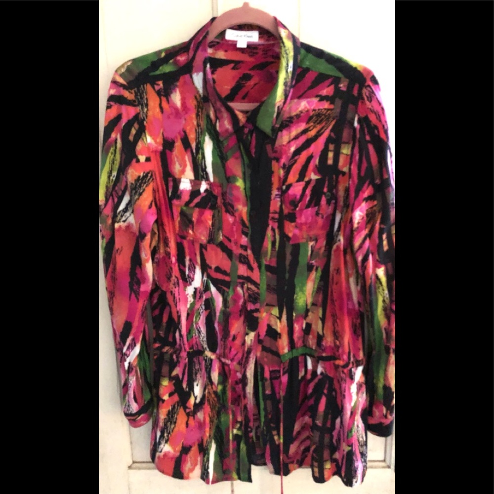 Calvin Klein Dropwaist Tunic Womens Large